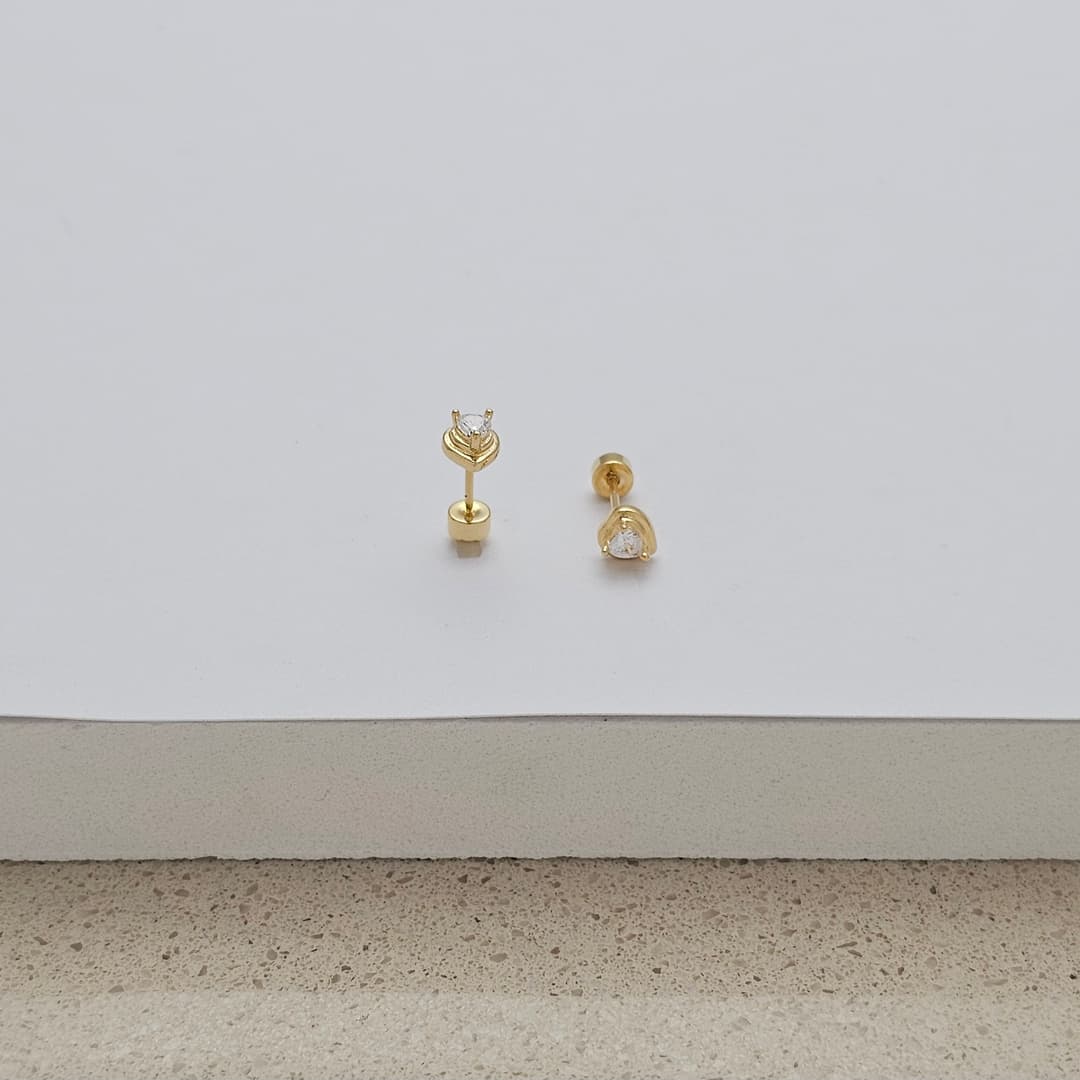 TOPO SEGURIDAD CORAZON CIRCON 5MM