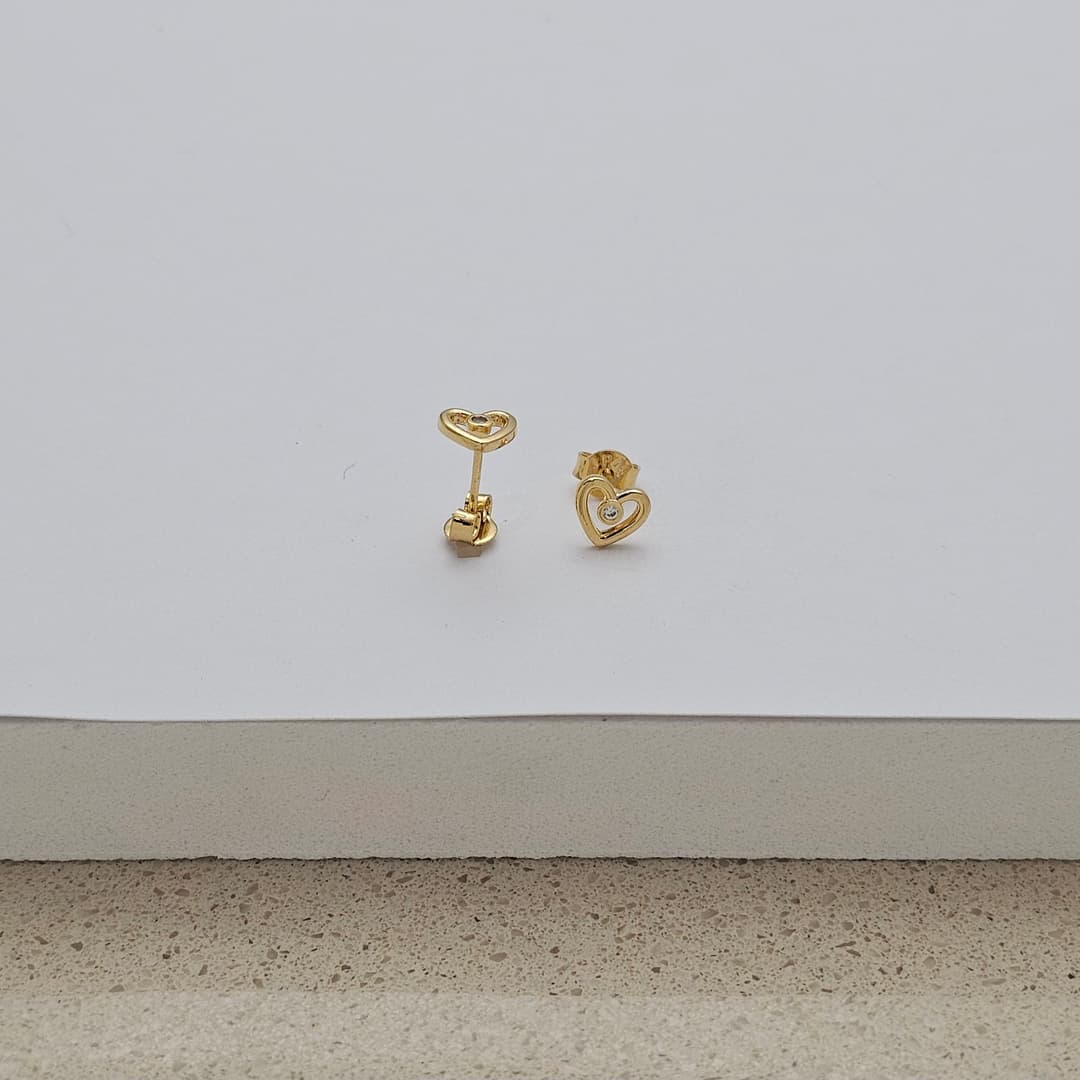 TOPO SILUETA CORAZON CIRCON X1 7MM