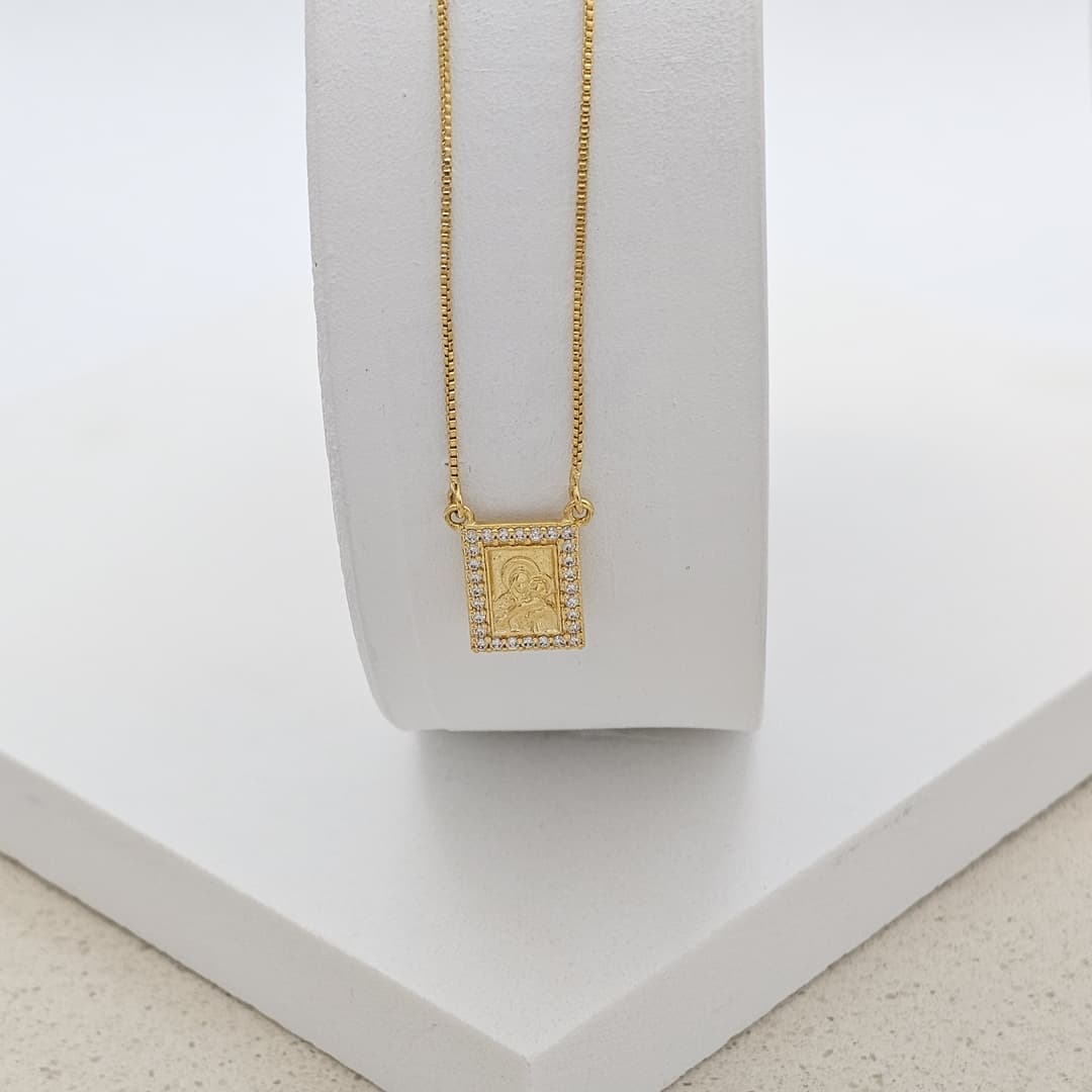 ESCAPULARIO SAGRADO CORAZON Y VIRGEN DEL CARMEN 60CM